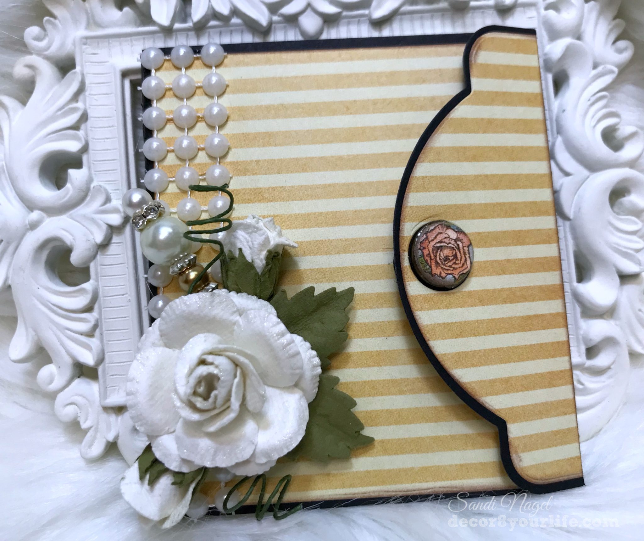 Graphic 45 Mini Album Tutorial | One Sheet Mini Album | Decor8yourlife