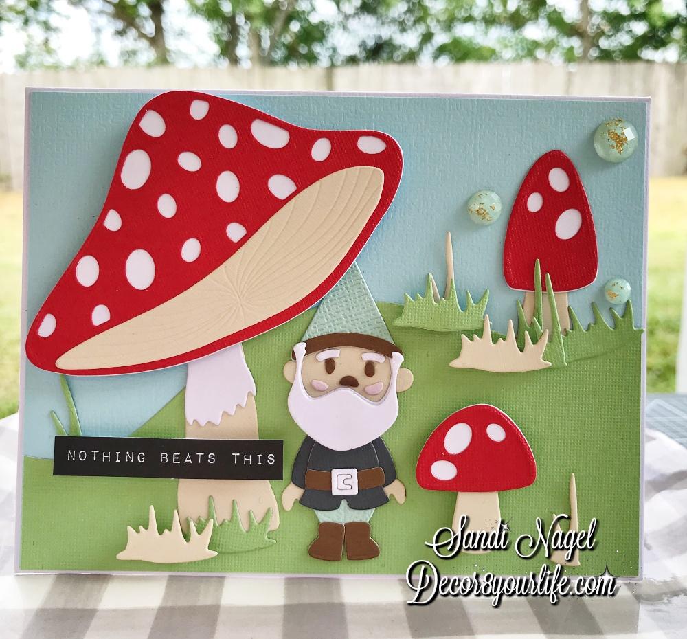 Gnome Card | Decor8yourlife.com Cute Greeting Card Ideas | Spellbinders  Die-Kit 2019
