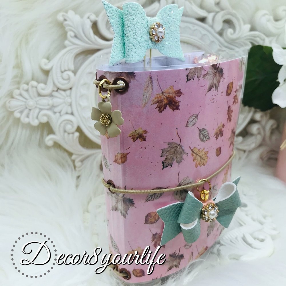 Prima Laminated Travelers Notebook | Handmade Gifts | Quick Shipping