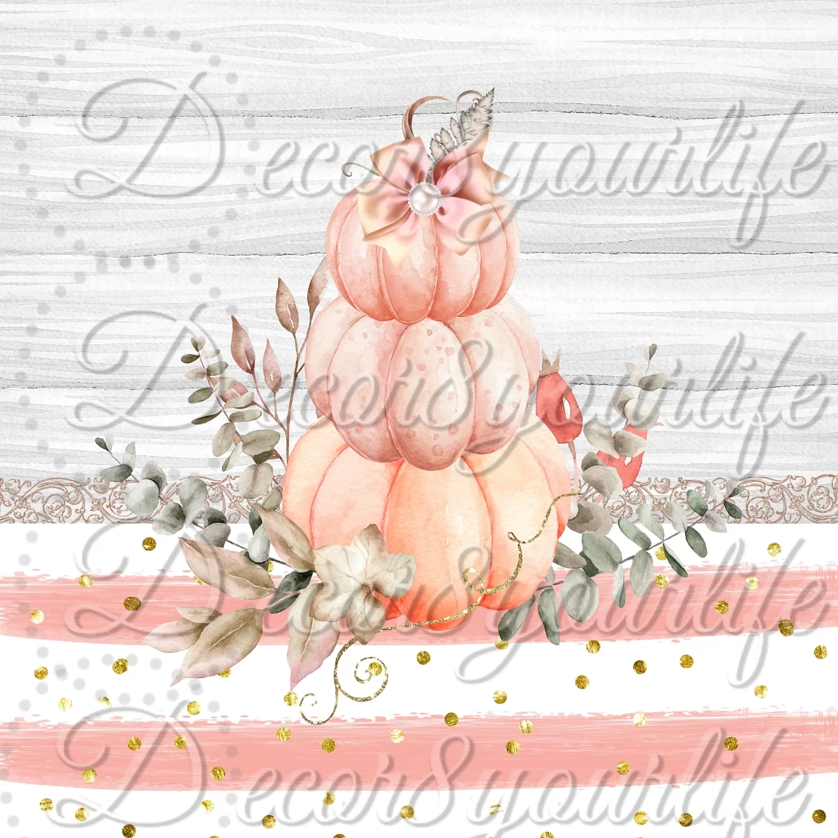Vintage Shabby Chic Scrapbook Paper Collection