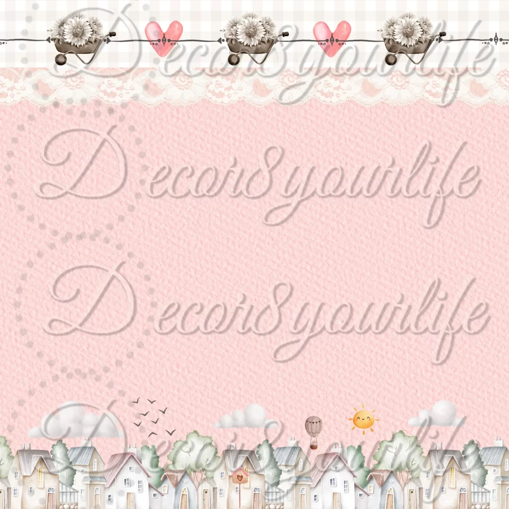 DIGITAL SCRAPBOOK PAPER COUNTRY COTTAGE
