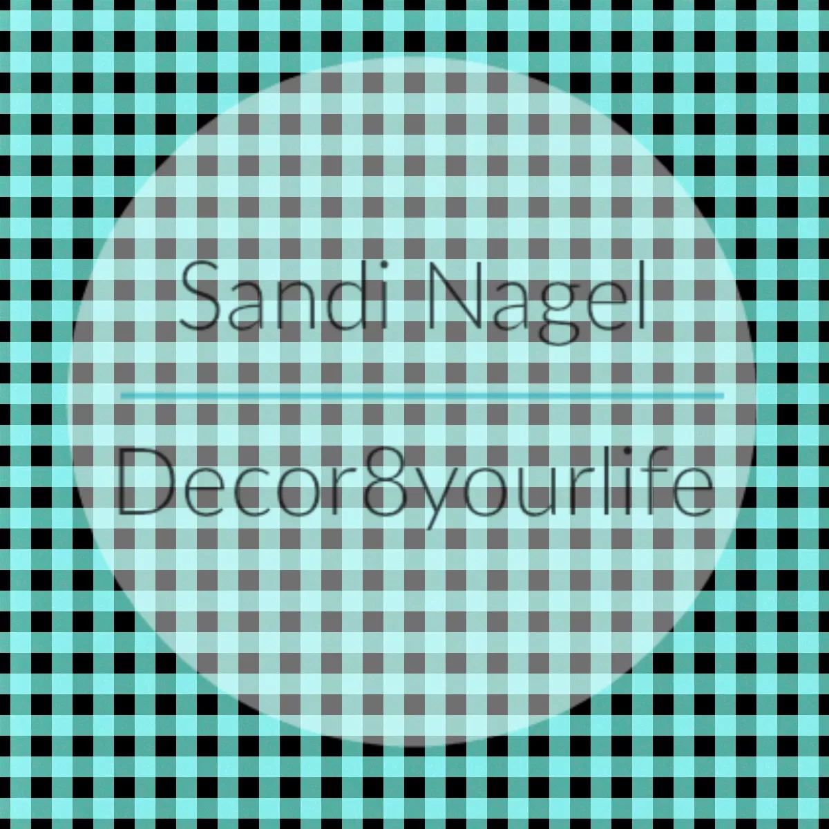 Electric Youth Gingham Scrapbook paper 12x12