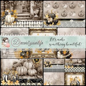 Fall Scrapbook Paper Collections